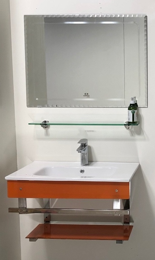 Chậu Lavabo Maxxa 812 - màu cam